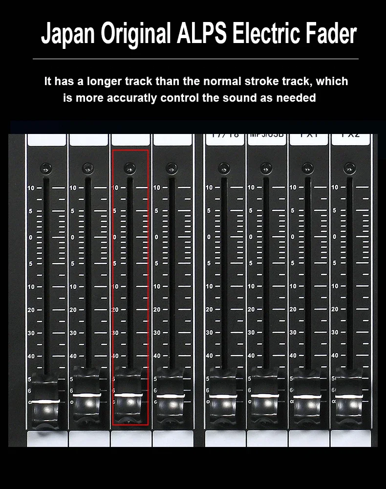 

2026 OEM Supported 20-Channel Professional Digital Mixer Built-In Sound Card Mixing Console With USB Interface Shows Audio & Vid