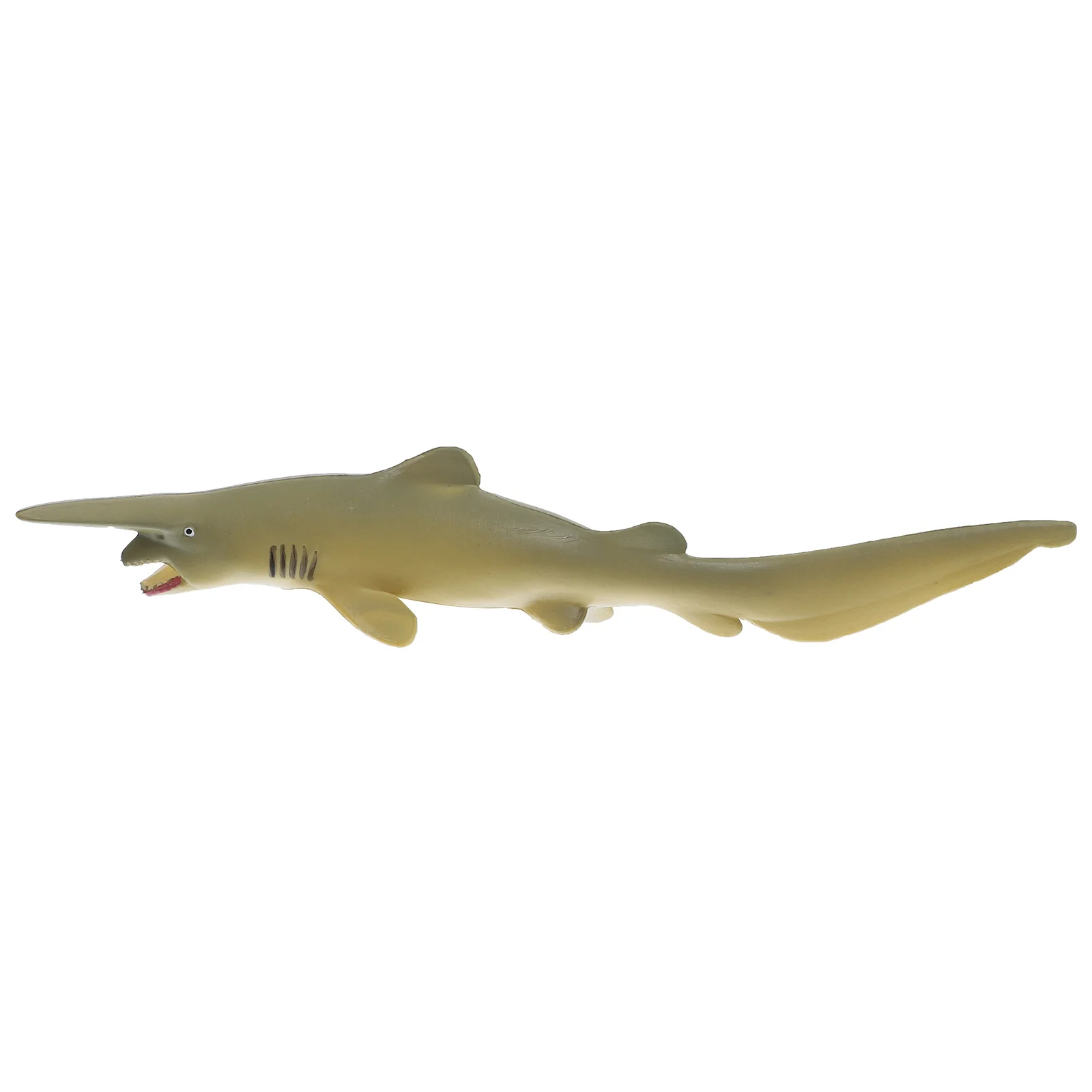 

Ocean Creatures Figures Simulation Sword Kiss Shark Aquarium Plastic Artificial Goblin Animal Model