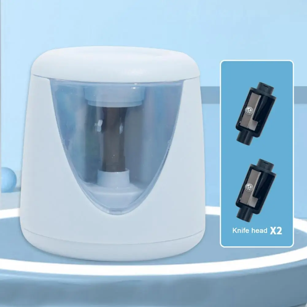 ポータブル充電式電気鉛筆削り、時間節約研ぎ器、学生に最適な学校、6〜8mm