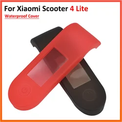 4lite Waterproof Silicone Dashboard Protection Cover for Xiaomi Electric Scooter 4 Lite 1nd Accessories Display Screen Case