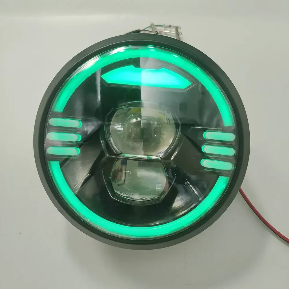 

Electric Bicycle Headlamp Assembly Four Seasons Star Far-Reaching Third-Generation 009 Refitted With Bright LED Lighting Headla