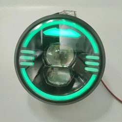 Electric Bicycle Headlamp Assembly Four Seasons Star Far-Reaching Third-Generation 009 Refitted With Bright LED Lighting Headla