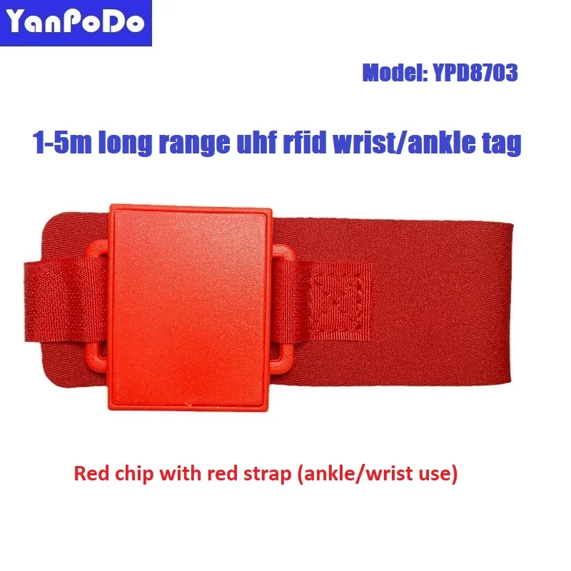 200pc/lot Waterproof Reusable UHF RFID Wristband Tag Long Range Timing Chip Transponder For Triathlon Cyling Swimming Timing