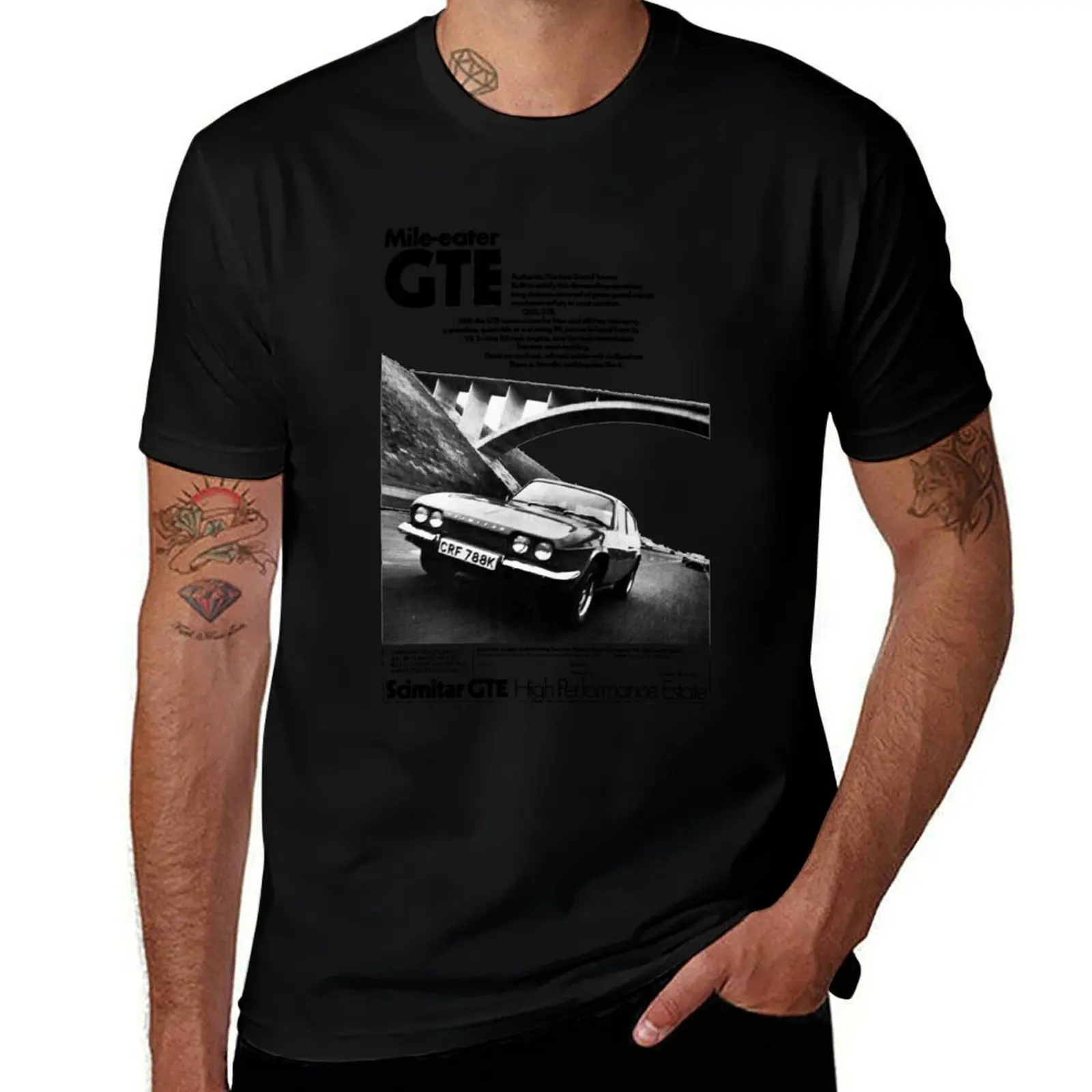 RELIANT SCIMITAR GTE T-Shirt Running Performance Short Sleeve Tee T-Shirt