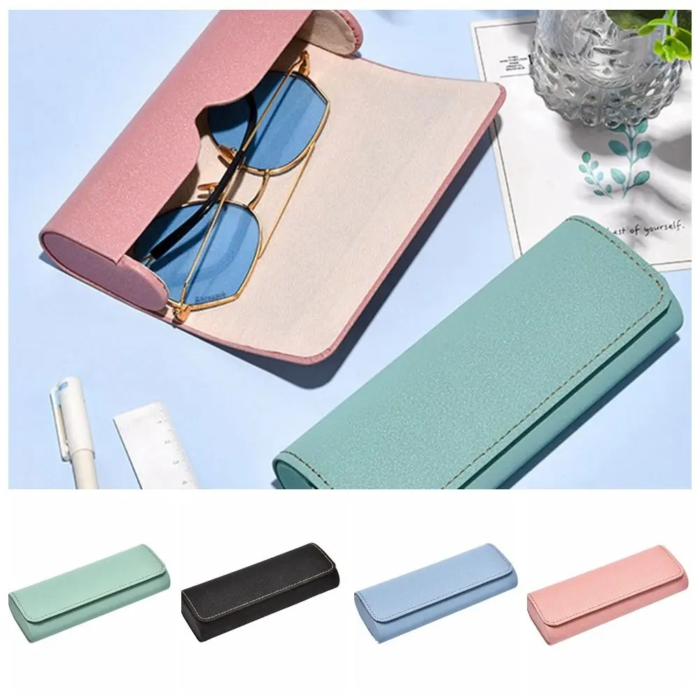 Anti-fall Pressure PU Leather Glasses Box Reading Glasses Glasses Cases Sunglasses Box Glasses Box Spectacle Case