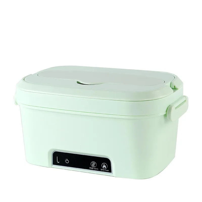 Rechargeable Insulated Lunch Box for Outdoor Fishing, Portable Lunch Box for Work, Water Free, Wireless Heating Lunch Box