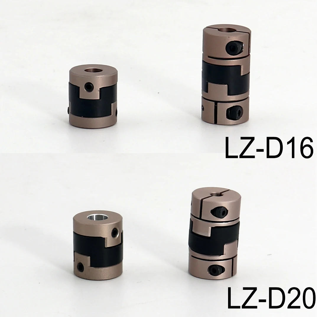 Oldham Slider Coupling D16 D20 High Torque Low Inertia Screw Type Slider Coupling For Motor Connector CNC Drive Shaft