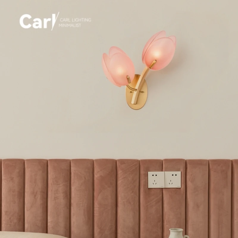 

Скандинавский современный минималистичный французский кремовый стиль, фон для гостиной, стена, изголовье спальни, художественный бутон цветка, атмосферный свет