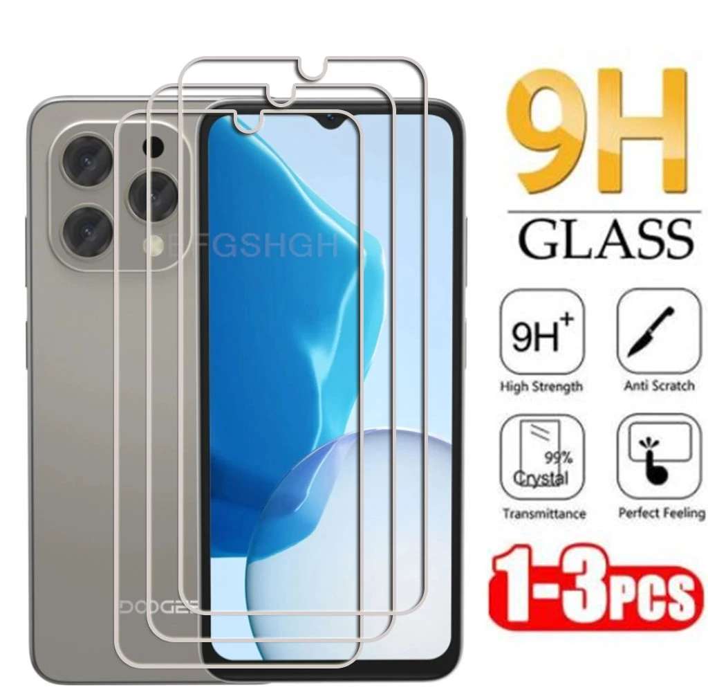Original Tempered Glass For Doogee N55 Pro 6.56"DoogeeN55Pro DoogeeN55 N55 Plus Screen Protective Protector Cover Film