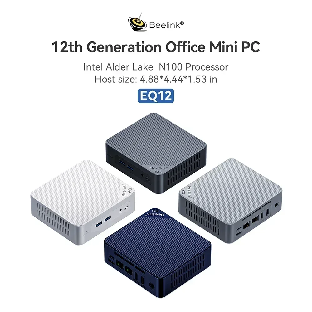 Beelink EQ12 Pro con Intel N100: La Mini PC que Revoluciona tu