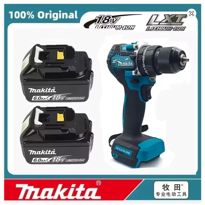 

2026 100% Original/Genuine Makita 18V Battery,For Makita BL1830B BL1850B BL1850 BL1840 BL1860 BL1815 Replacement Lithium Battery
