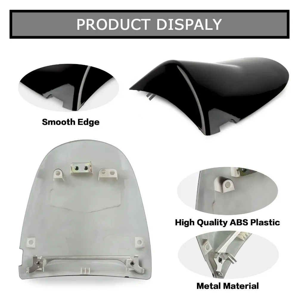 Motorcycle Accessory Rear Seat Fairing Cover Cowl For Kawasaki Ninja ZX6R 2003-2004 Z750 Z1000 2003-2006