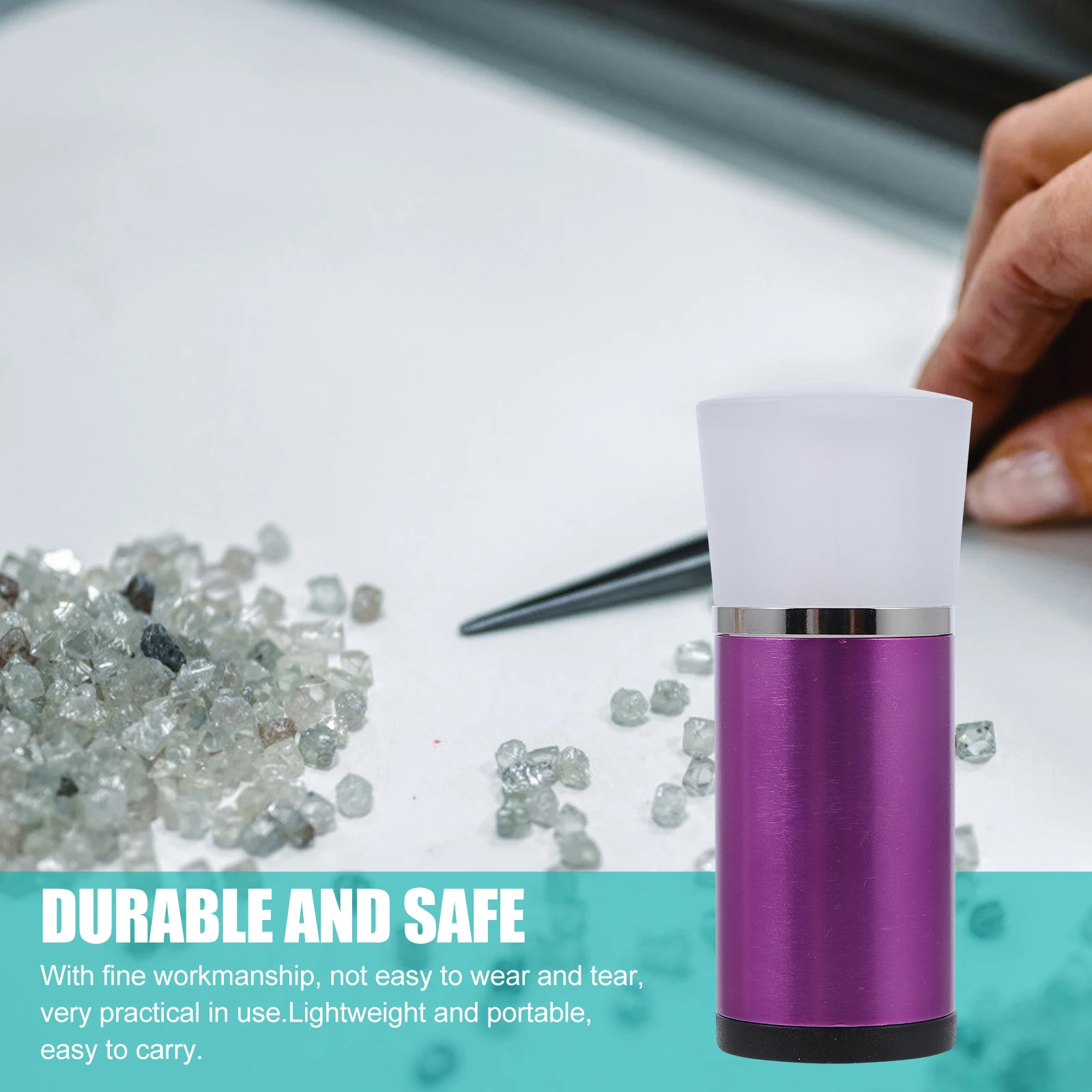 

Copper Alloy Magnifier Jewelry Diamond Magnifying Lens Diamond Detection Tool Lightweight Portable Durable High Quality Fade