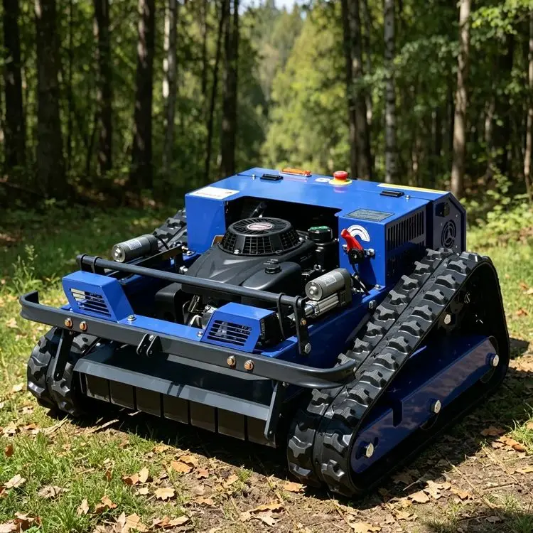 Maßgeschneiderte 24V ferngesteuerte Rasenmäher-Roboter mit Viertakt-Zyklusmotor, Euro-V-Emission-Standards, Rasenpflegelösung