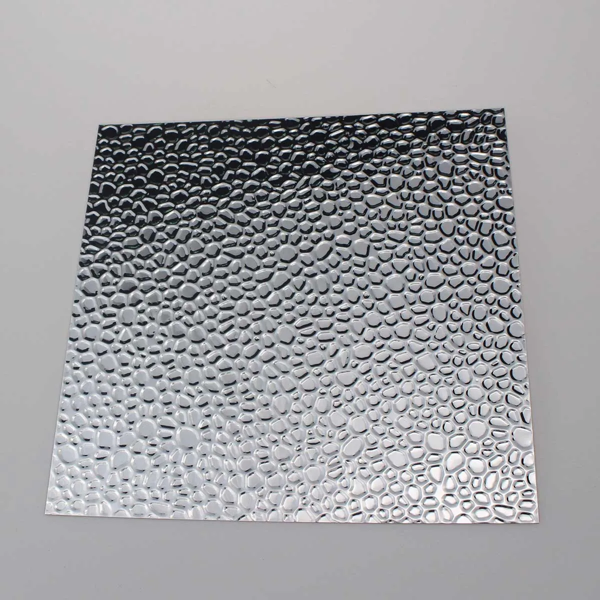 Embossed Mirror Aluminum Plate/Bean Pattern Hammer Pattern Lampshade Custom /High Reflectivity 86% Aluminum Alloy Plate