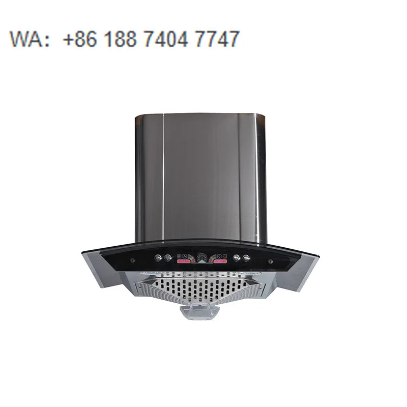 

Cone Mesh Stainless Steel Wall Mounted Range Hood, High Suction, Efficient Oil Separation, Quiet Operation for Household Kitchen