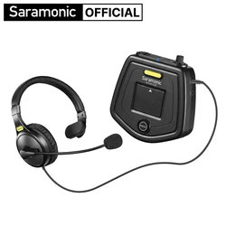 Saramonic WiTalk HUB Dual-Channel Mini Base Station for Witalk Intercom System Full-duplex Communication Extend 8-16 Headphones