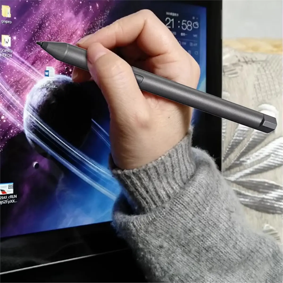 NEW FACTORY~4096 Levels Stylus Pen for Ideapad Flex 5 5i 6 14 15 D330 C340 for Yoga 520 530 720 C730 Digital Pen 2
