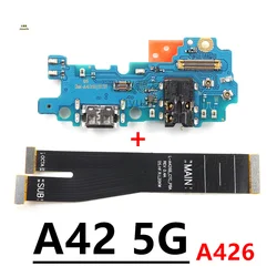 For Samsung Galaxy A42 5G A426 SM-A426B USB Type-C Micro Charger Charging Port Dock Connector Mainboard Main Board Flex Cable