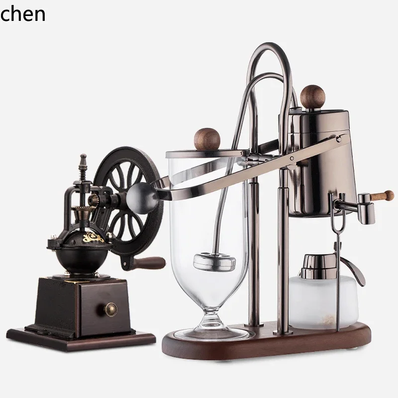 DSA coffee pot alcohol siphon coffee maker household retro coffee set