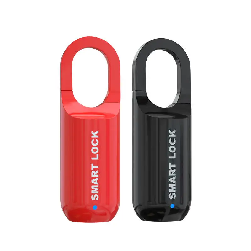 Smart Fingerprint Padlock for Locker Small Rechargeable Fingerprint Lock Biometric  for Gym School Locker, Suitcase, Backpack