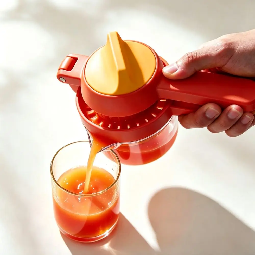 Kitchen Manual Citrus Press Juicer Tool Hand Operated Fruit Squeezer Household Extractor Portable Compact Design Gadget