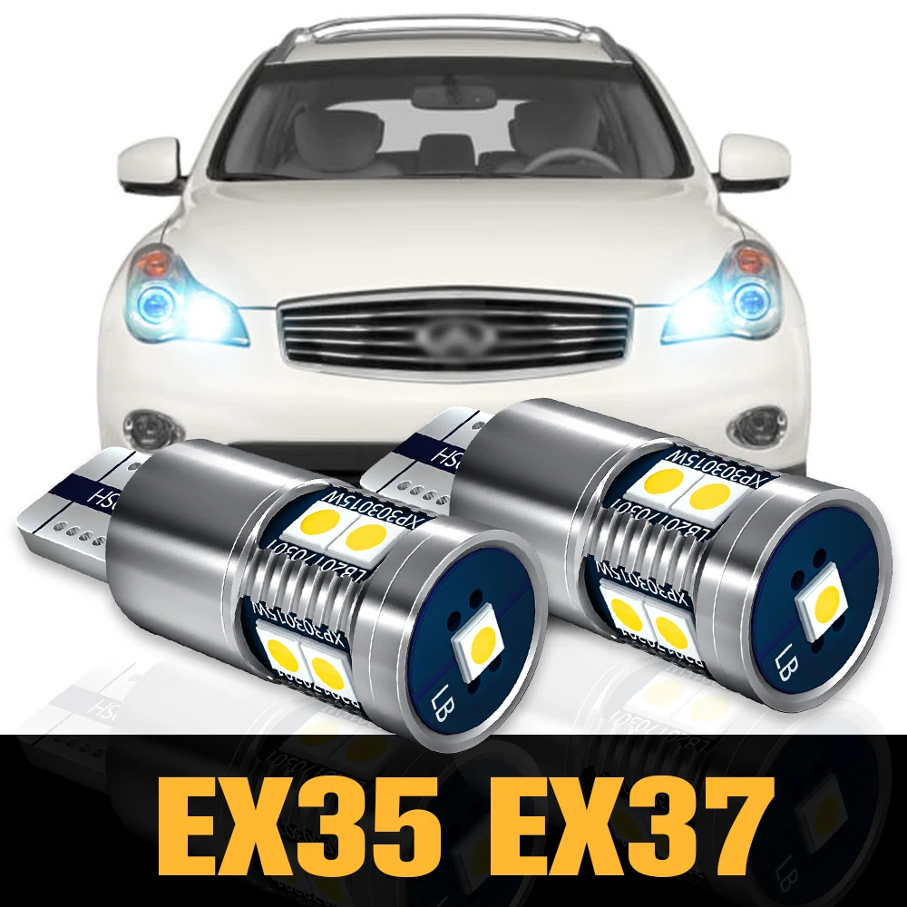 

2pcs Canbus LED Clearance Light Parking Lamp Accessories For Infiniti EX35 EX37 2008 2009 2010 2011 2012 2013 2014