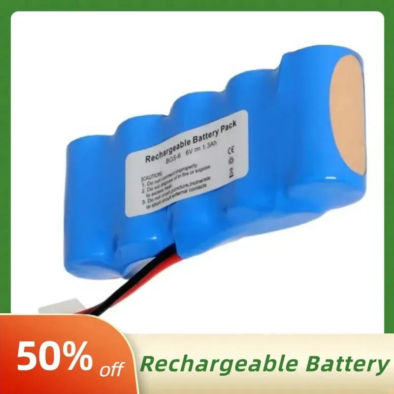 High-Performance 6V 1300mAh Rechargeable Batteries for BOSCH D870E D861E K6K8K10K12 BD5000 FDD087P Ni-MH Ni-Cd Tool Batteries