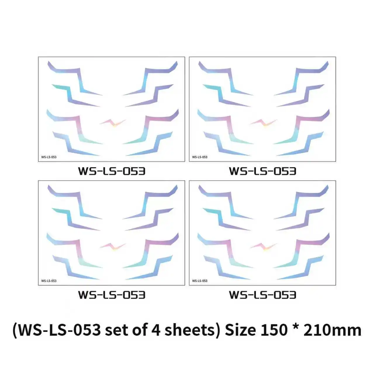 

NEW K-pop Demon Hunters Rumi Laser Tattoo Stickers with Technological Feel Anime for Cosplay Halloween Party