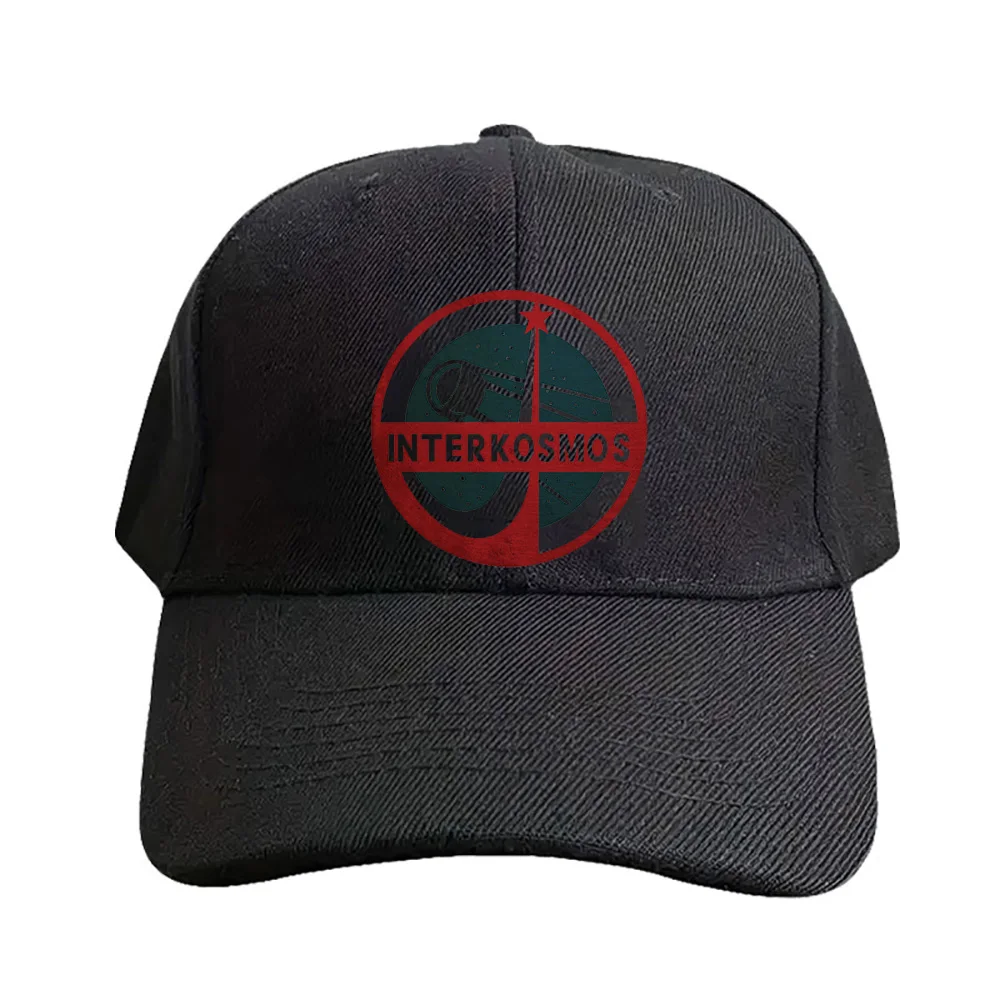 Vintage Interkosmos space program Sputnik Satellite Cap summer woman Man Adult Hat Printed Baseball Caps Trucker Cap