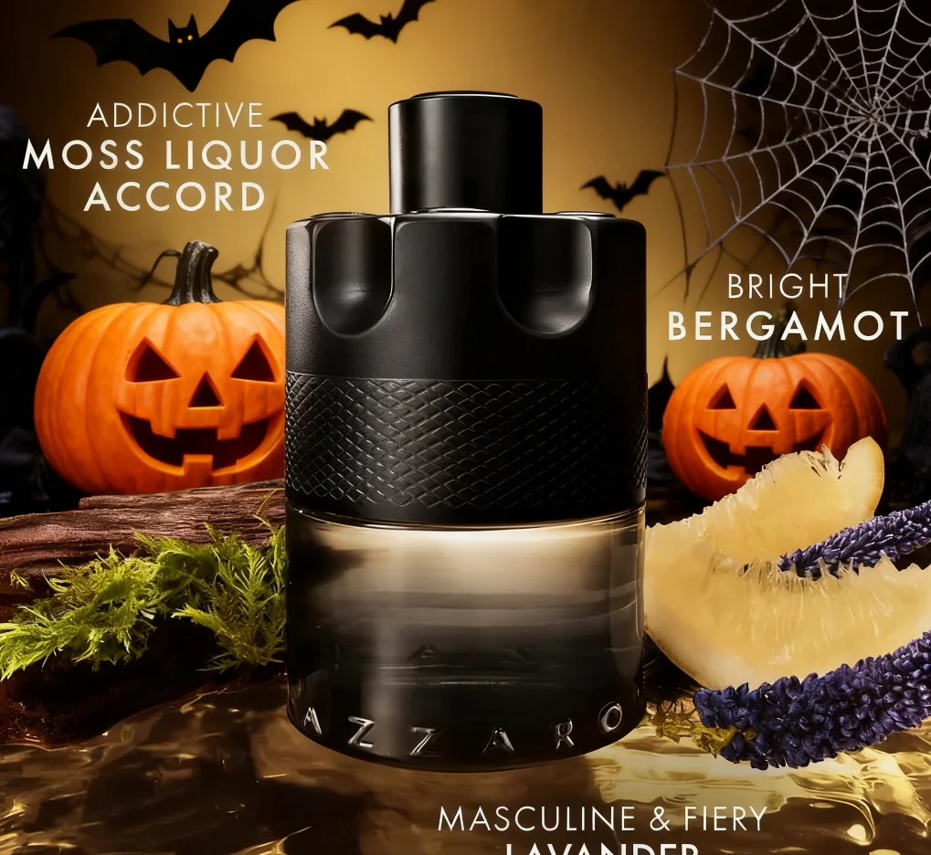 Azzaro Cardamom، Amberwood، Toffee Men Edt Intense Spray 3.4 أونصة