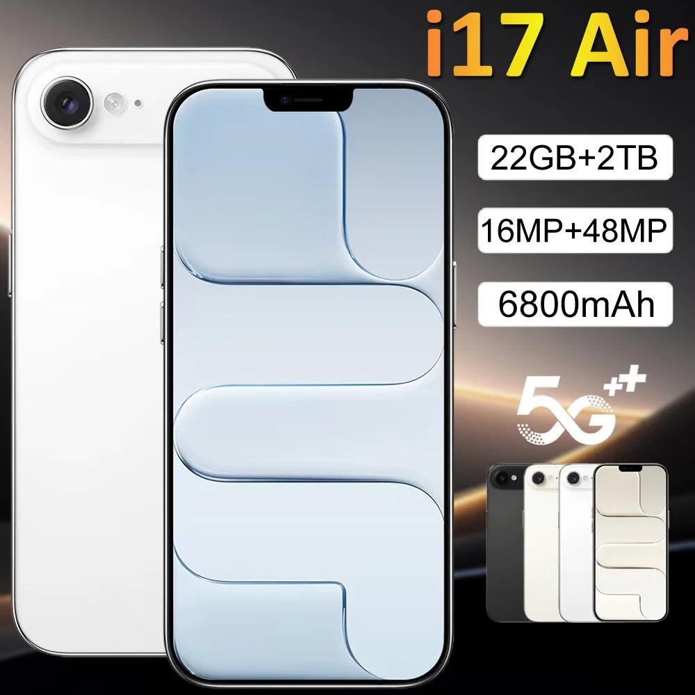 

2026 Easy Installation Dust Free Mobile Phones Screen Protector For i17 Air Smartphone Android Tempered Glass Anti-scratch Film