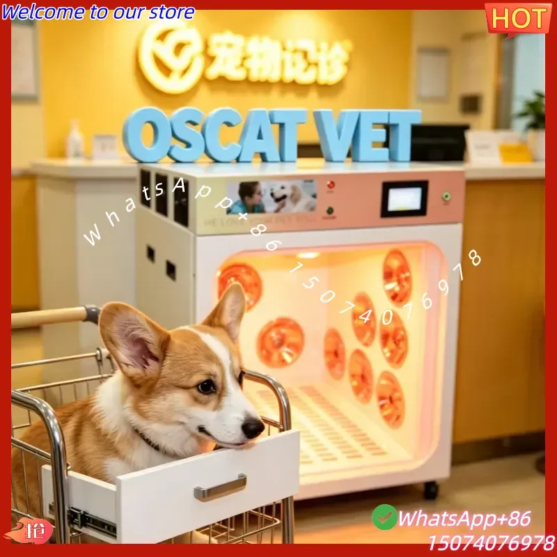 2026 OSCAT veterinary equipment Middle pet drying room pet grooming drying system intelligent temperature control for clinic