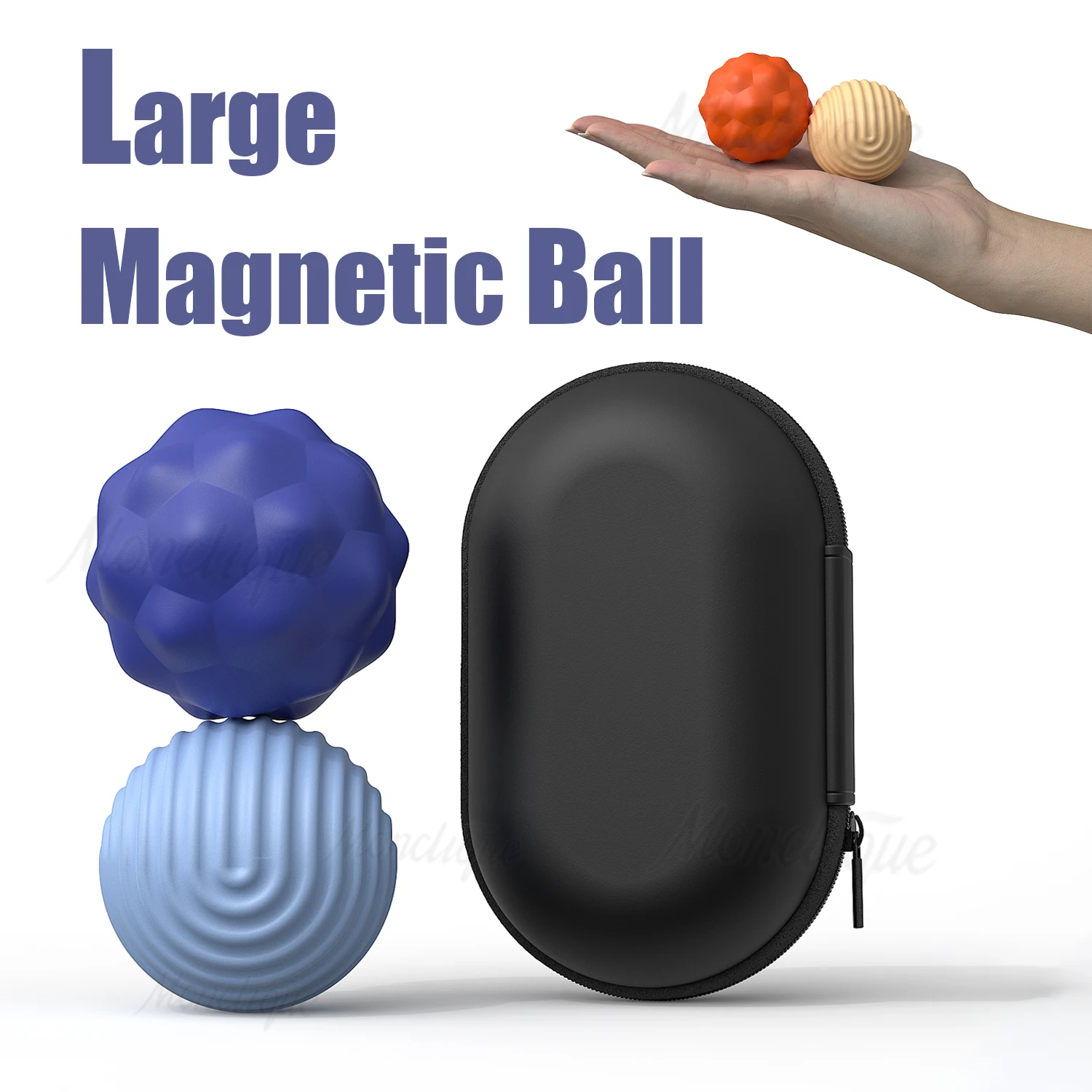 

Очень большие силиконовые магнитные шарики, прочный игрушечный шарик-непоседа с коробкой, сенсорные игрушки для пальцев, офисное снятие стресса для взрослых