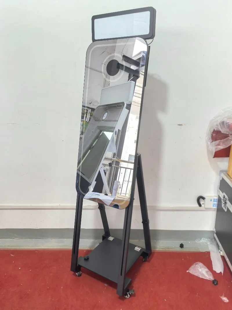 Automatic Photo Booth Machine Self Service Camera Booth with Instant Sharing for Party Wedding Event Use