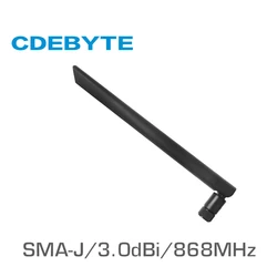 Ebyte TX868-JKD-20 와이파이 안테나, 고이득 3.0dBi SMA-J, 무지향성 외부 안테나, 868MHz