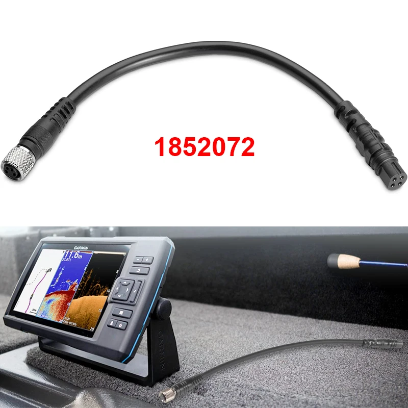MKR-US2-12 Universal Sonar 2 Adapter Cable Compatible with Garmin Echo, echoMAP, Striker Series Fishfinder Replace for 1852072