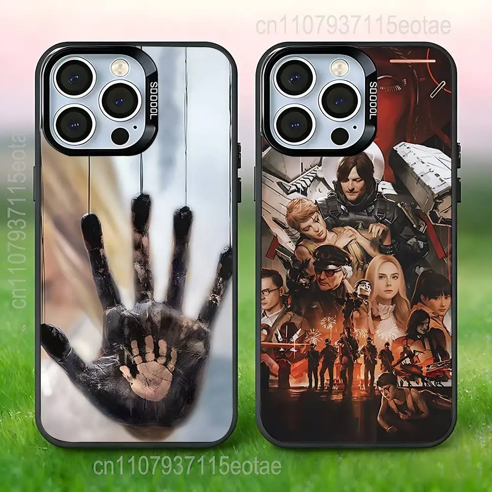 

Death S-Stranding On The Beach Phone Case For iPhone 17,16,15,14,13,12,11,Pro,Max,Plus,E,Air,Mini Black IMD Cover