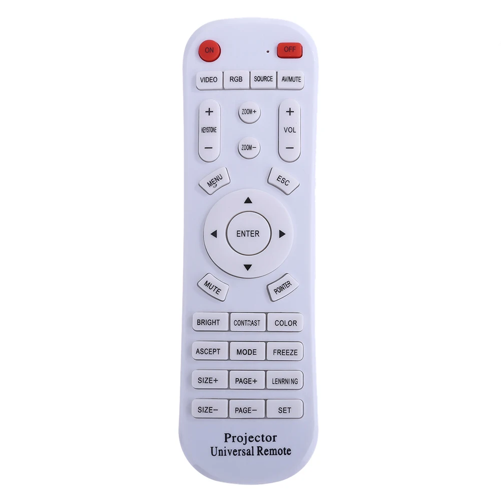 Universal Projector Remote Control Replacement Accessories for Epson Hitachi Samsung Toshiba Video Player Projector