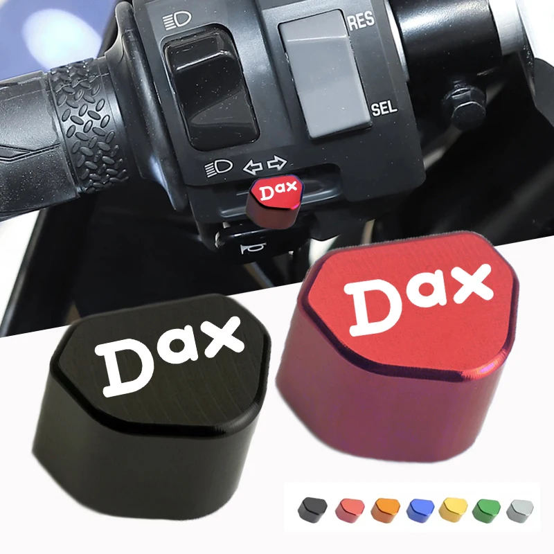 

Для Honda DAX125 DAX ST125 2010-2026: Крышка кнопки-переключателя поворотов из алюминия с ЧПУ для мотоцикла
