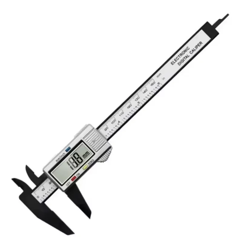 Bestseller 150mm 100mm Messschieber aus Kohlefaser, Messgerät, Mikrometer, Messwerkzeug, Lineal