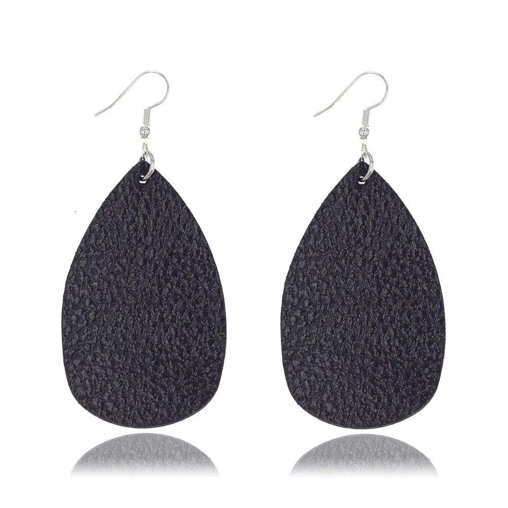 

Water Drop Earrings Set For Women Dangle Lightweight Rustproof Corrosion Resistant Elegant Pu Jewelry Gift