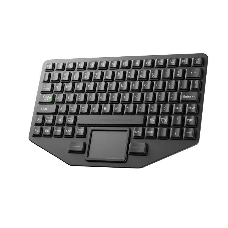 Industrial Notebook Reinforced Keyboard IP65 Waterproof with Backlit Silicone Keyboard