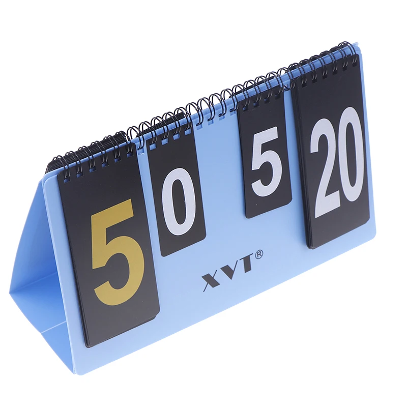 XVT مقاوم للماء البلاستيك الصلب تنس الطاولة لوحة النتائج مؤشر النتيجة المحمولة منضدية الوجه النتيجة حارس