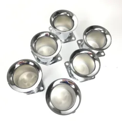 SherryBerg Carburetor horns 6 X New Air Horn Velocity Stacks Pipe Trumpet Slides For Weber 45dcoe 45mm 44IDF Carburetor Carb