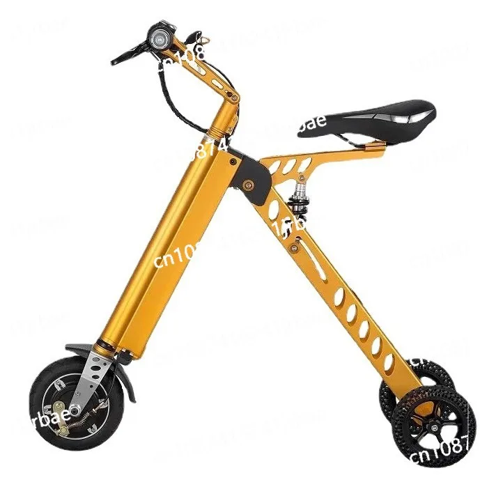 

Portable folding electric vehicle three-wheeled electric vehicle