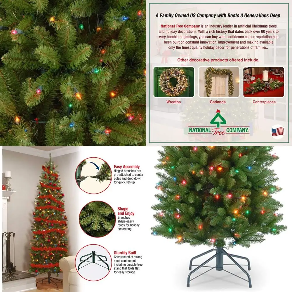 7Ft Pre-Lit Kingswo…