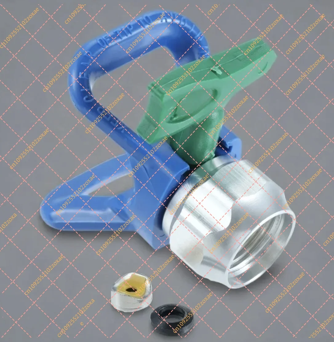 Airless Paint Spray Gun Tips Nozzle 1-5 Series Low Pressure Replacement Parts Kit with 7/8 Inch Guard for Wagner Sprayer Tools
