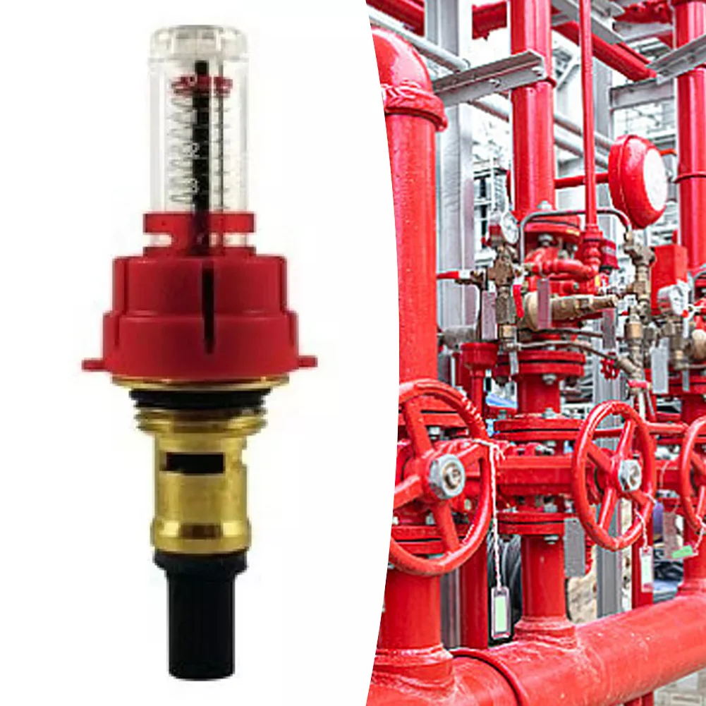 Brass Flow Meter Flow Meter Regulator Designed For Heating Systems Indoor Heating Management For HVAC Applications