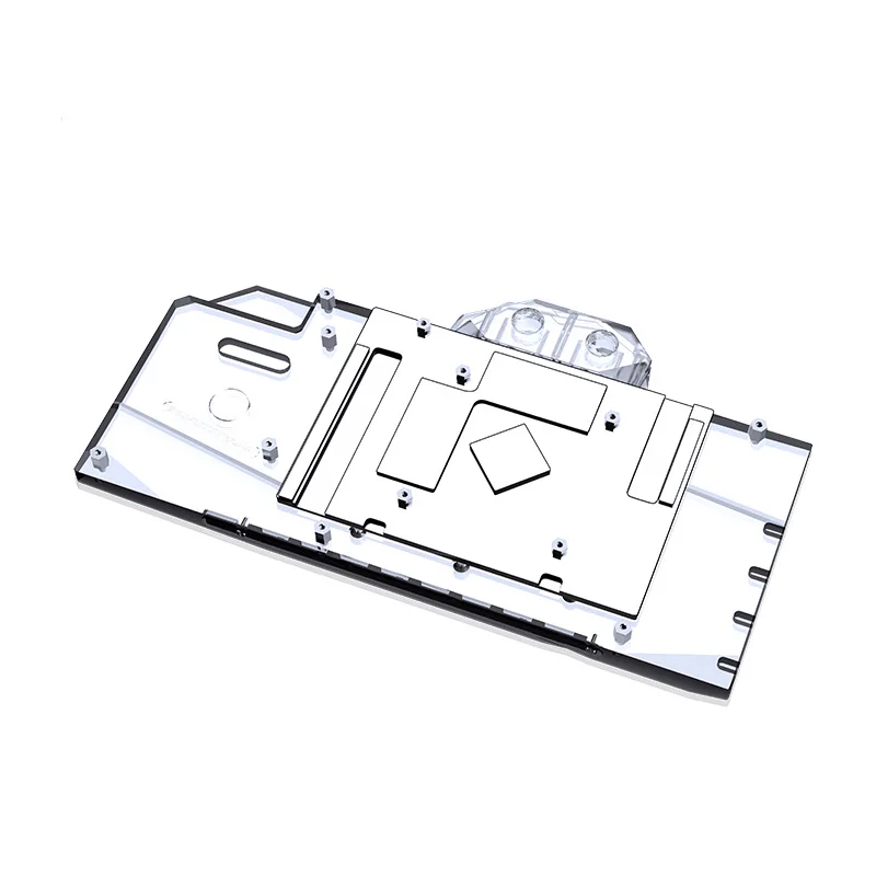 Bykski-enfriador de tarjetas Compatible con ASUS ROG Strix Radeon RX 6750XT/6700XT/TUF RX 6700XT, A-AS6700TUF-X-V2